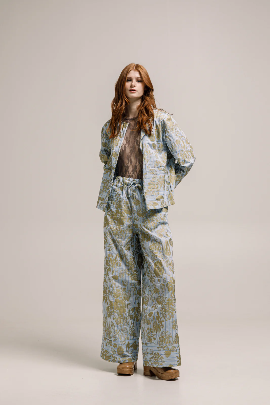 Achack Shirt Printed Light Blue - Image 3