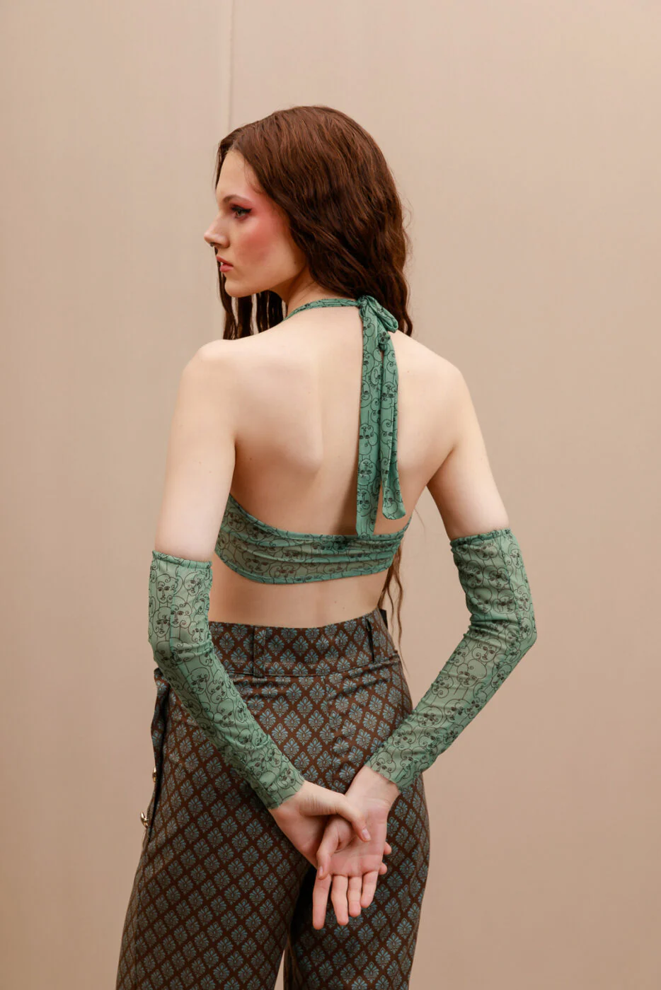 Adoerte Bralette Printed Mint - Image 3