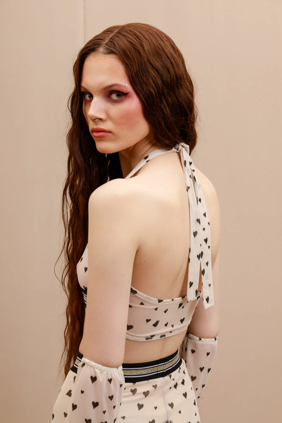Adoerte Bralette Printed Vanilla - Image 3