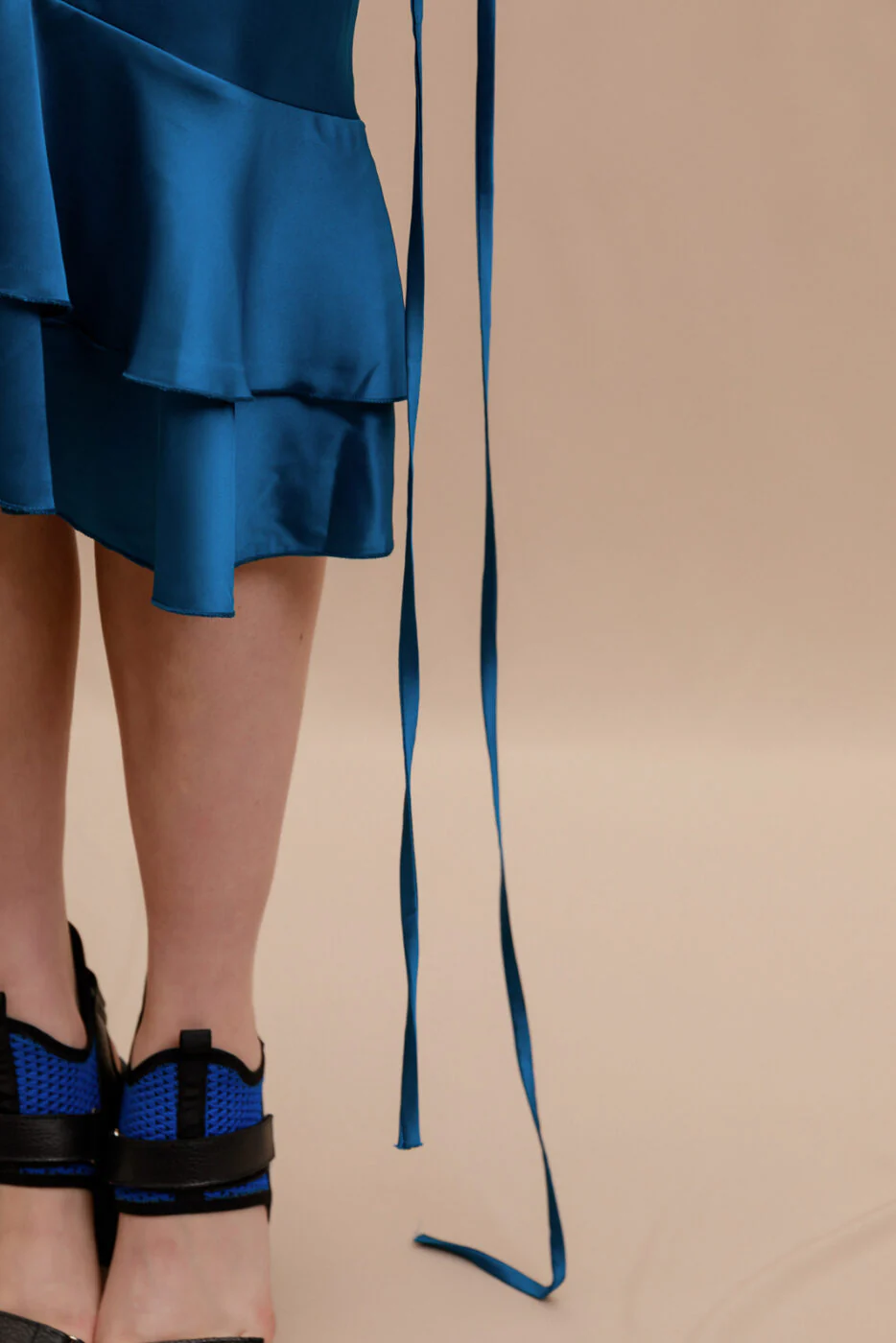 Akule Midi Skirt Petrol - Image 4