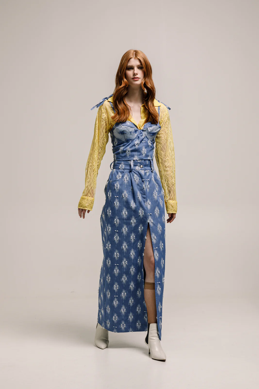 Bahia Denim Corset Blue - Image 3
