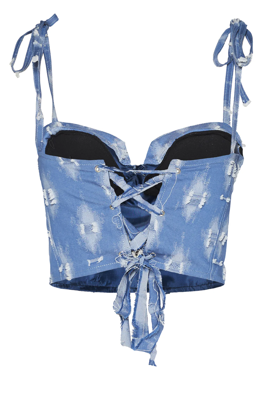 Bahia Denim Corset Blue - Image 5