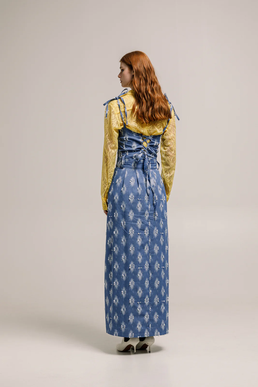 Bahia Denim Corset Blue - Image 6