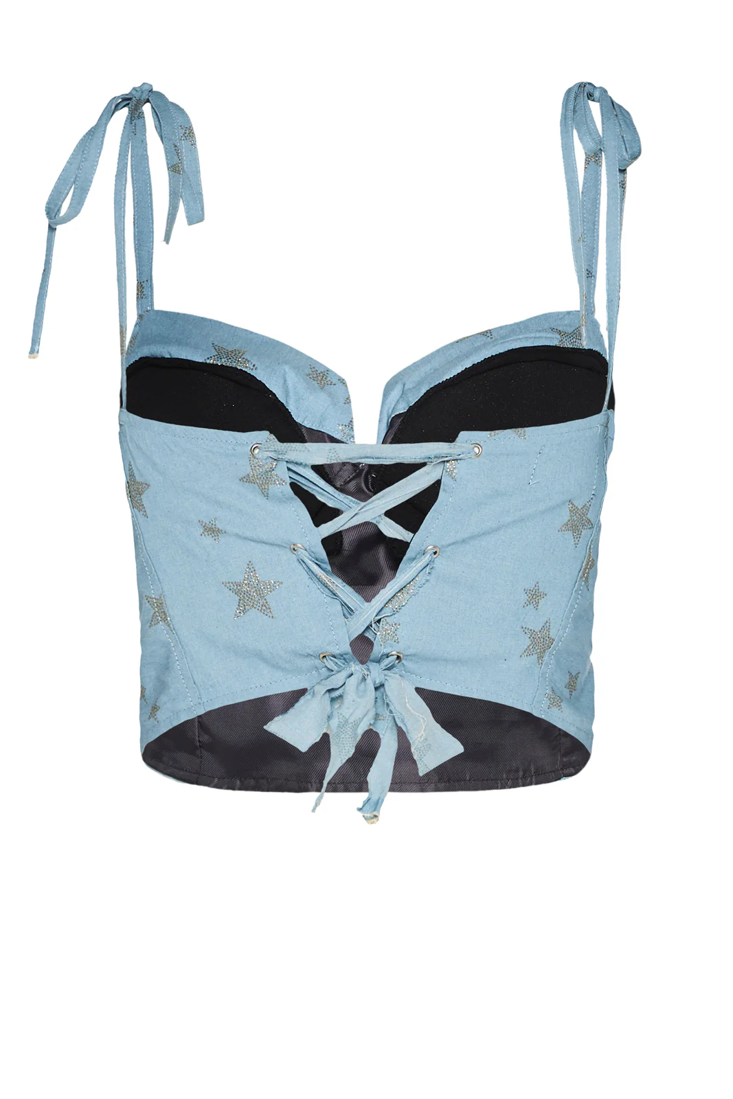 Bahia Denim Corset Light Blue - Image 4
