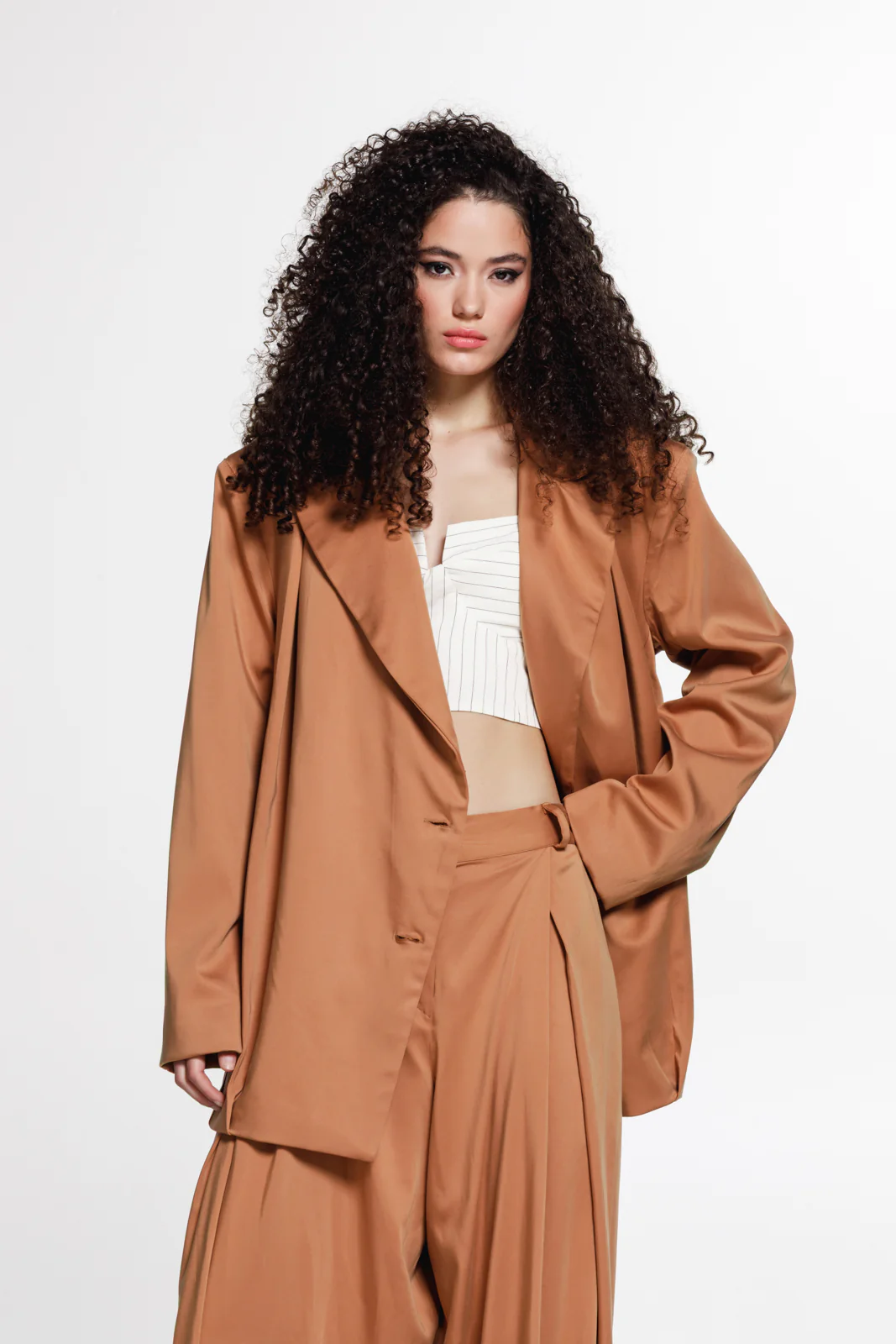 Chesmu Blazer Burnt Orange - Image 5