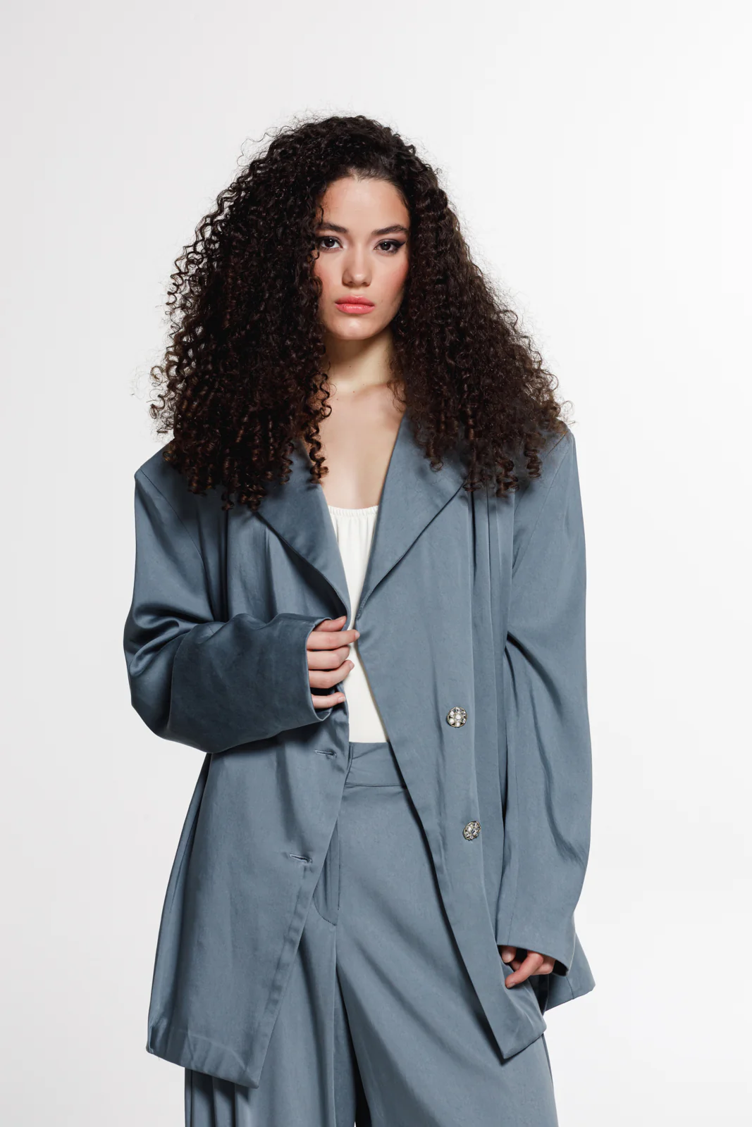 Chesmu Blazer Stone Blue - Image 3