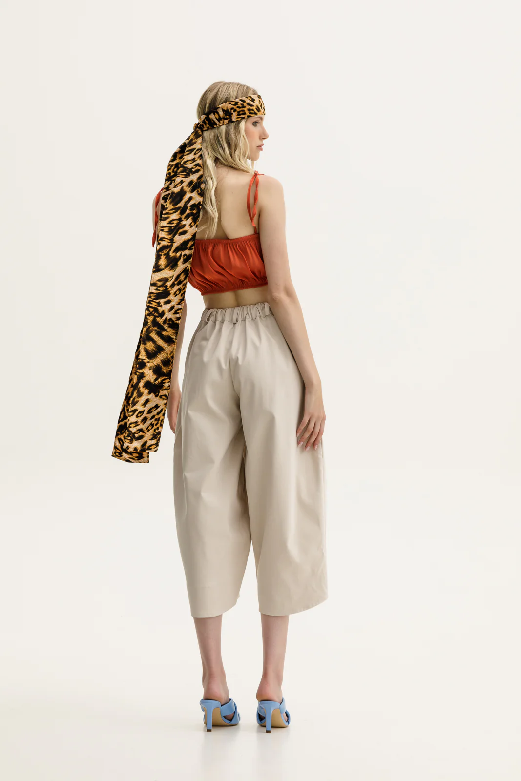 Chogan Cropped Pants Vanilla - Image 4