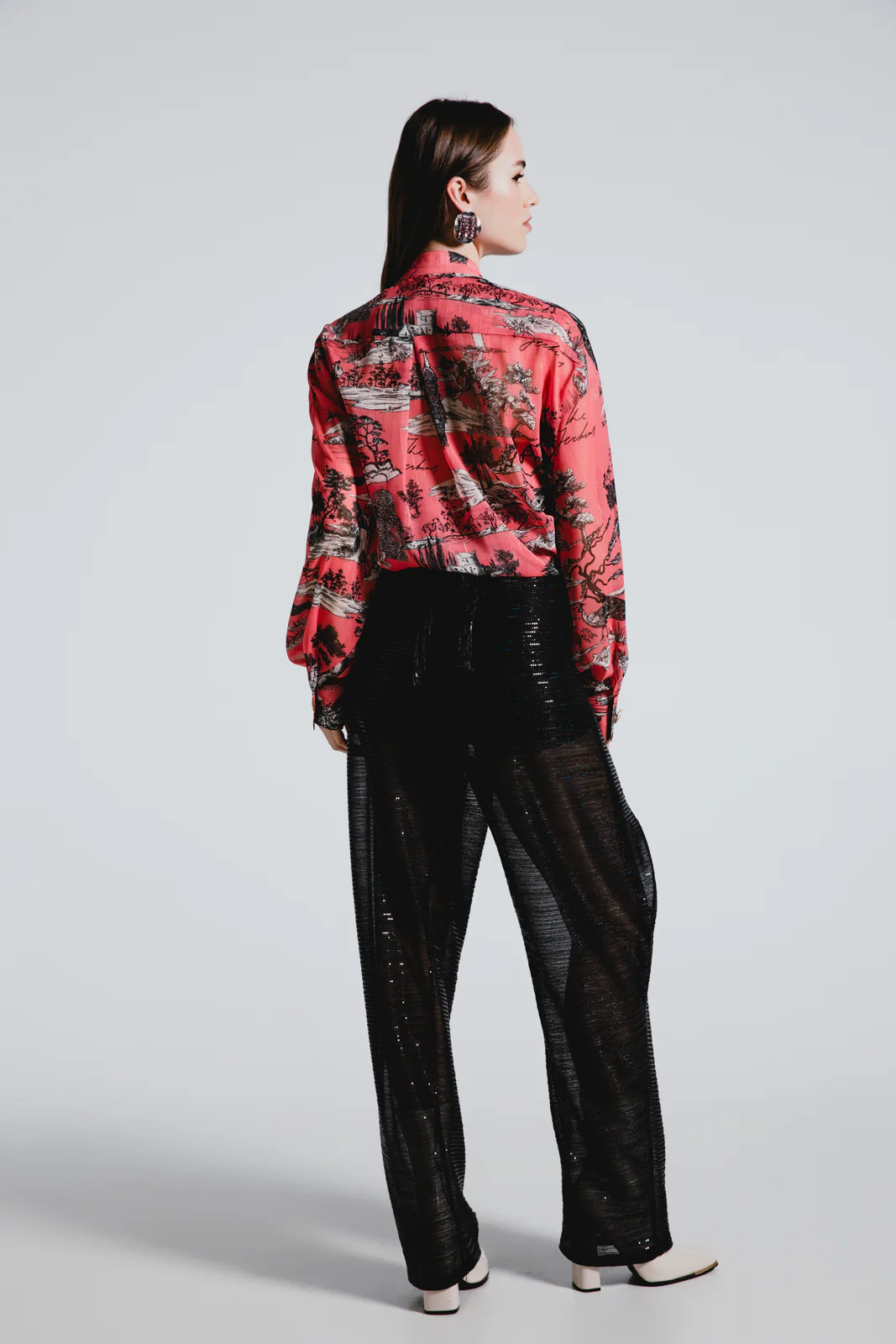 Chunta Wrap Pants Black - Image 4