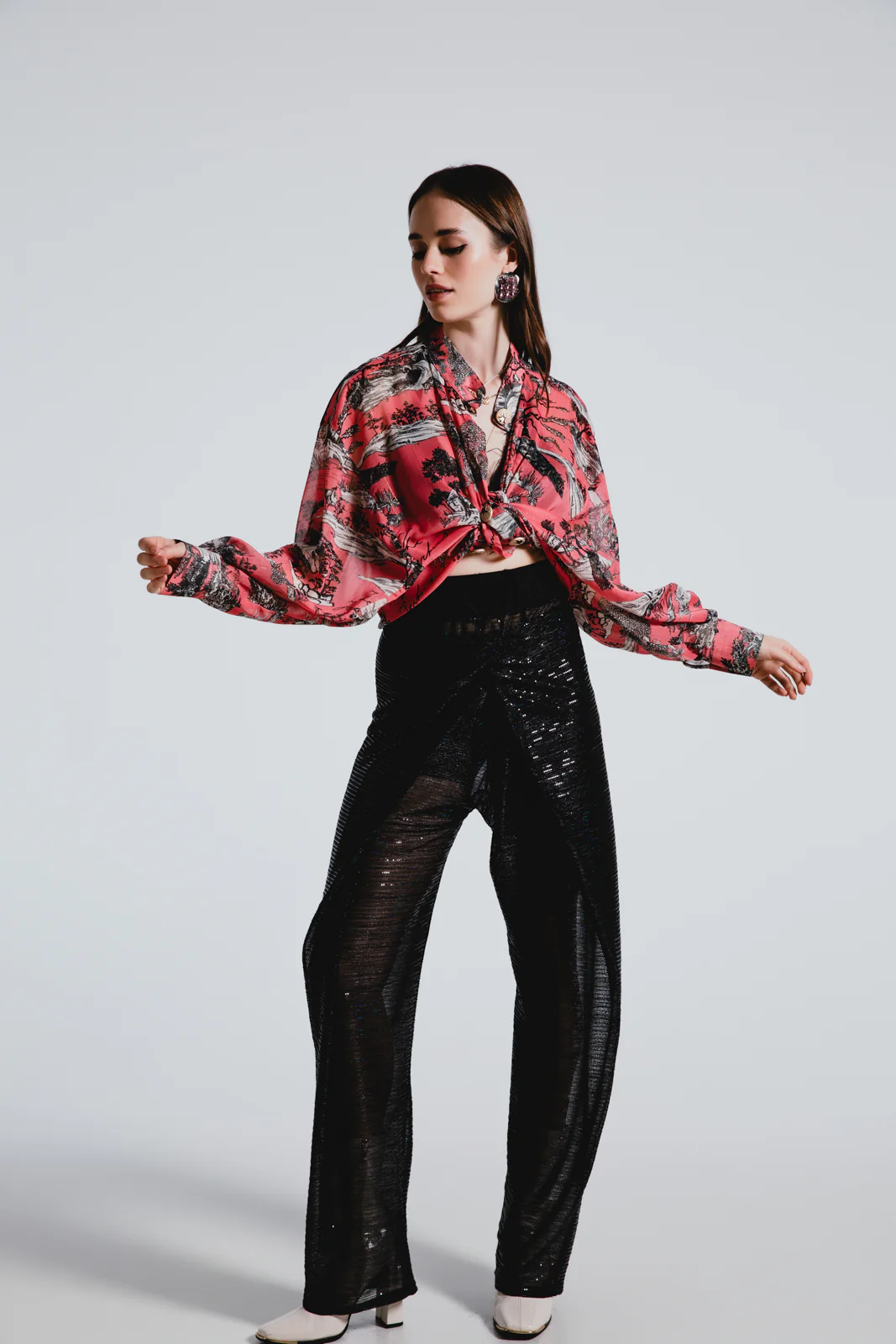 Chunta Wrap Pants Black - Image 5