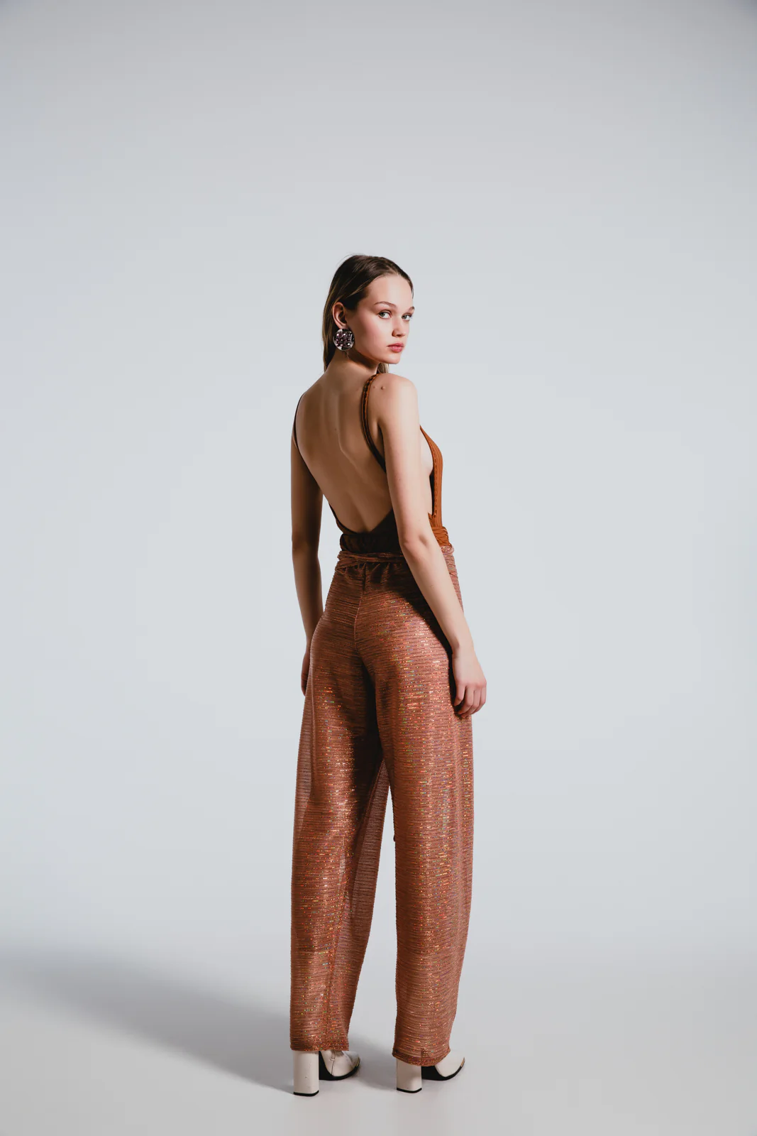 Chunta Wrap Pants Copper - Image 4