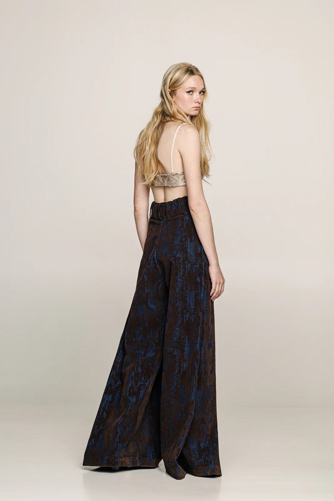 Eclipse Pants Denim Brown - Image 4