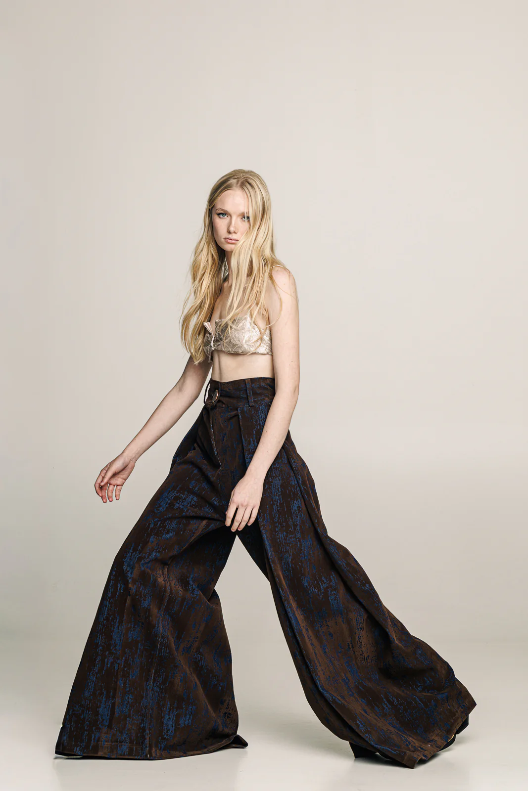 Eclipse Pants Denim Brown - Image 6
