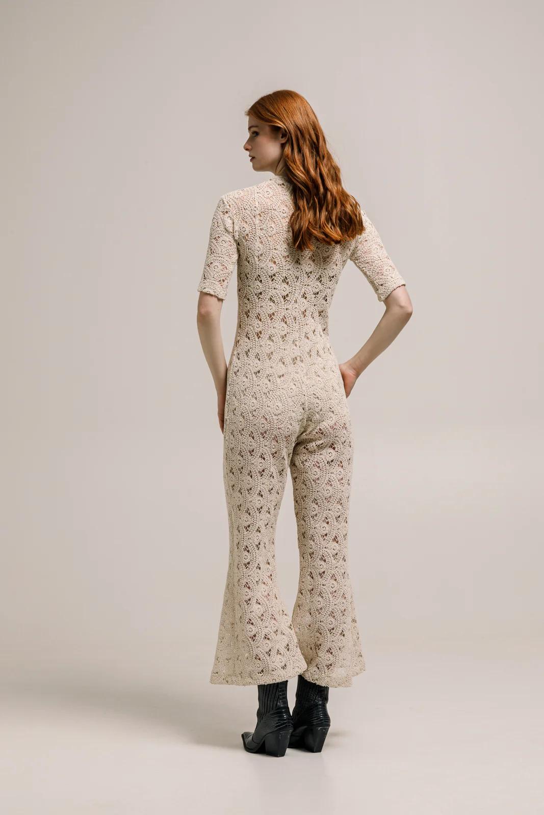 Fabi Overall Knitted Vanilla - Image 3