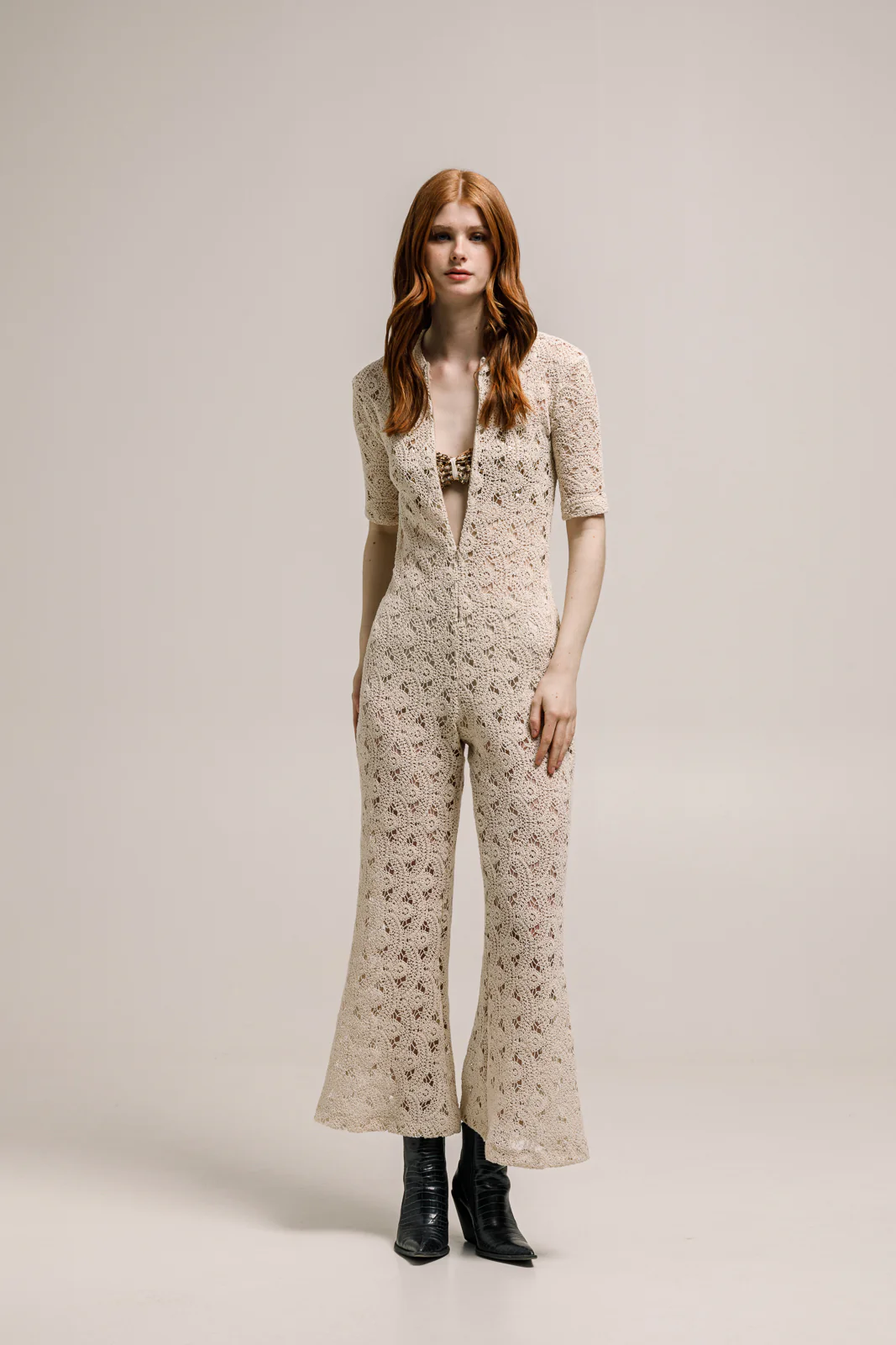 Fabi Overall Knitted Vanilla - Image 4