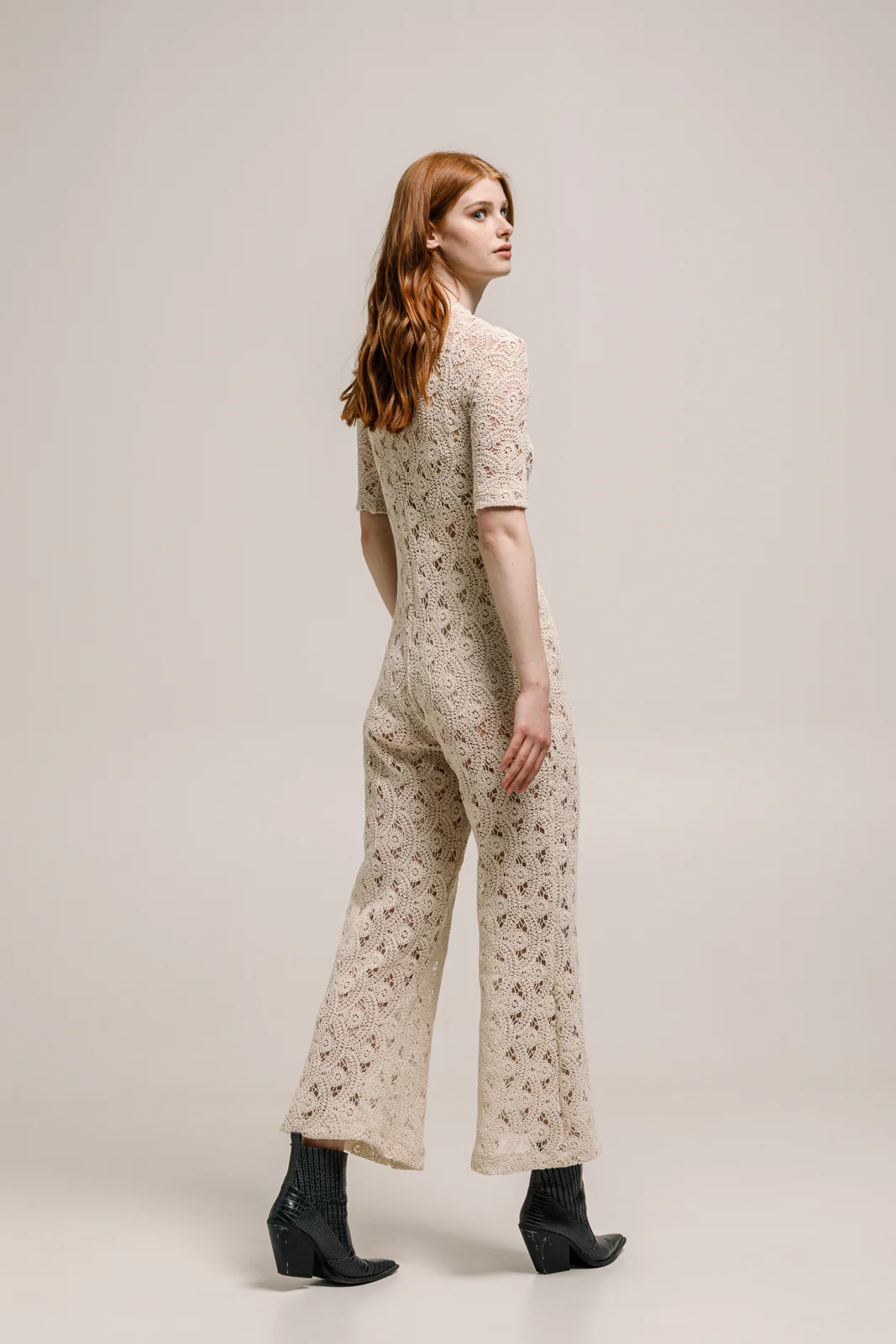 Fabi Overall Knitted Vanilla - Image 5