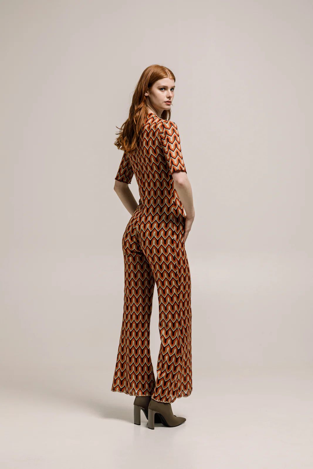 Fabi Overall Printed Ginger - Image 3
