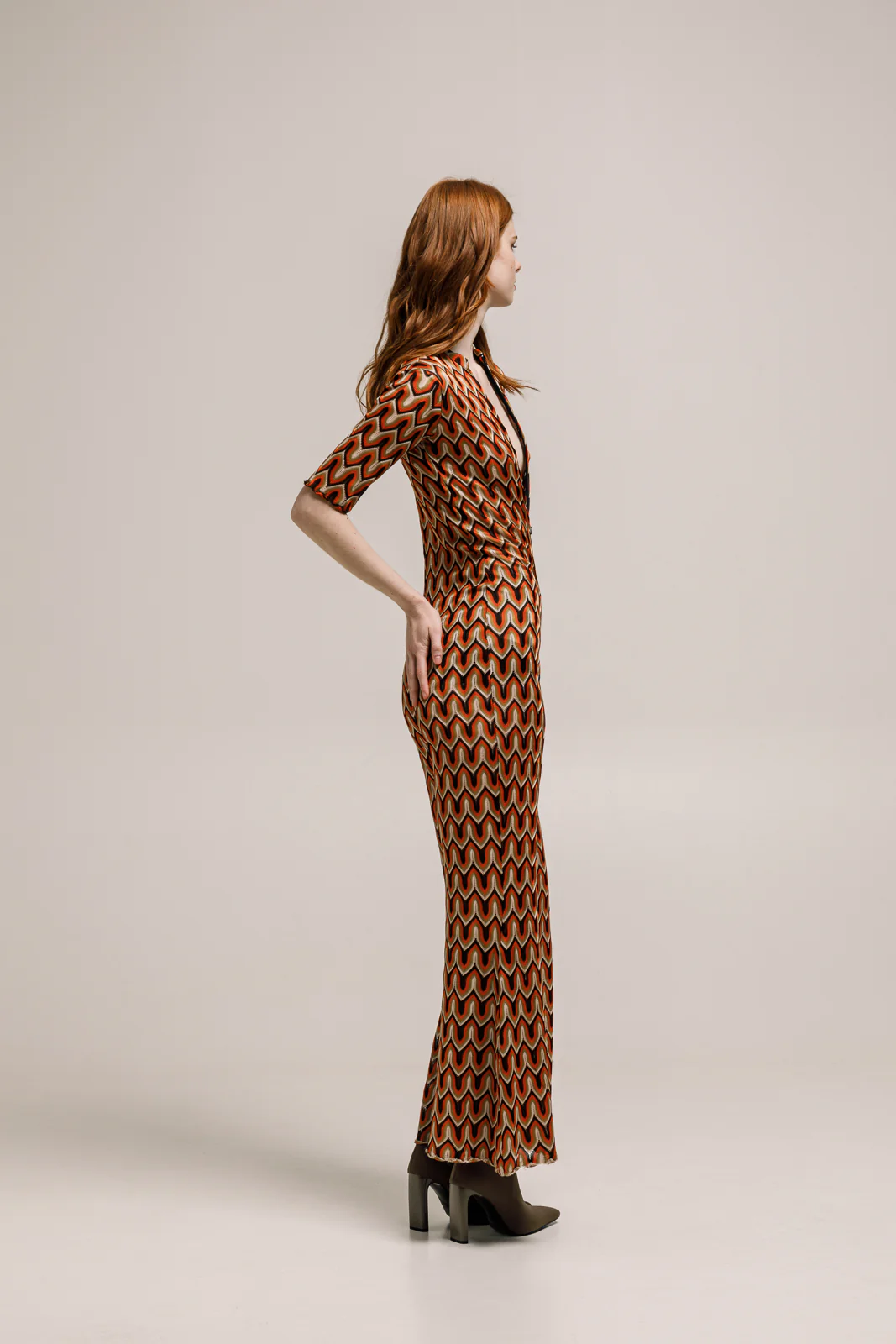 Fabi Overall Printed Ginger - Image 5
