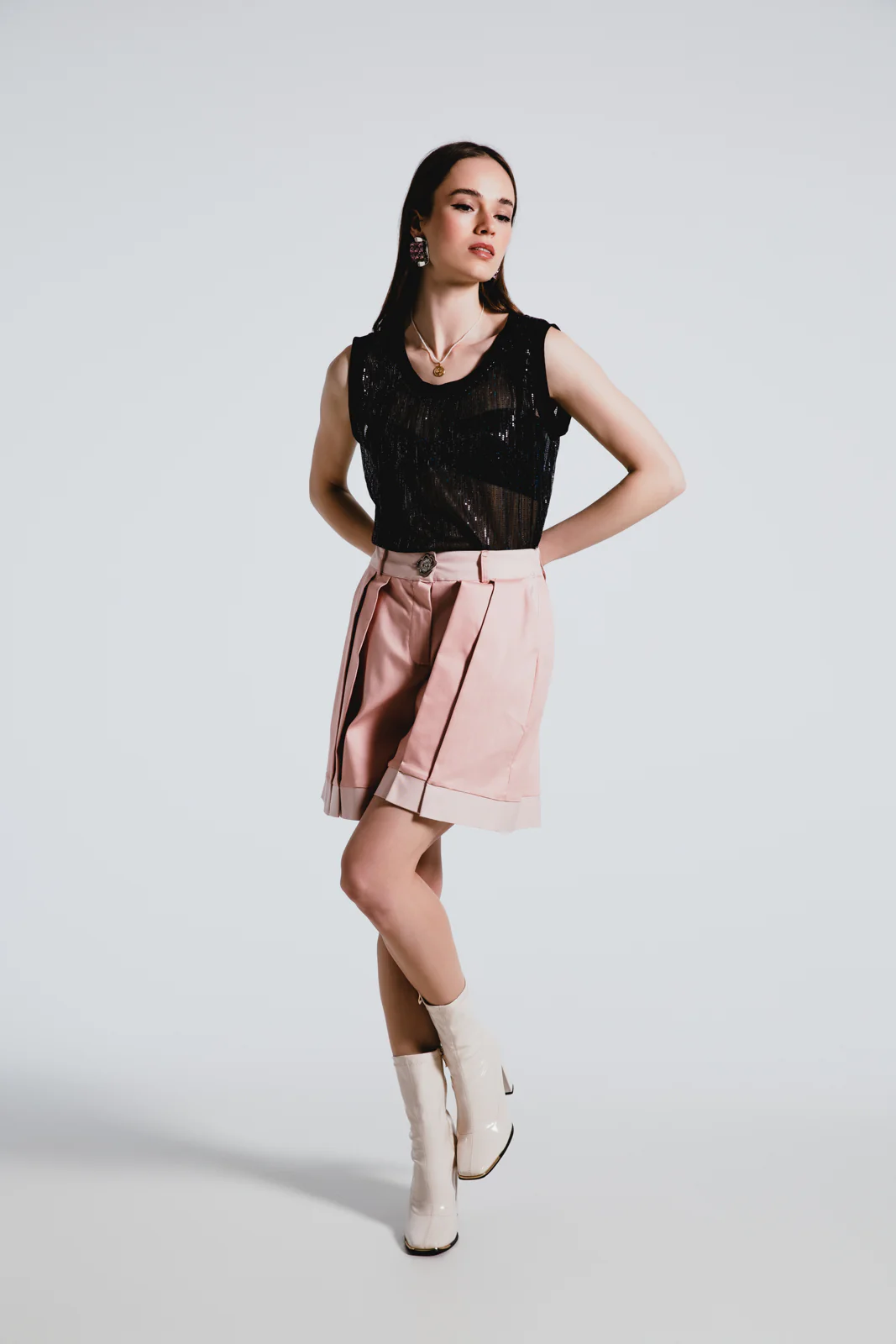 Hahnee Shorts Pink - Image 3