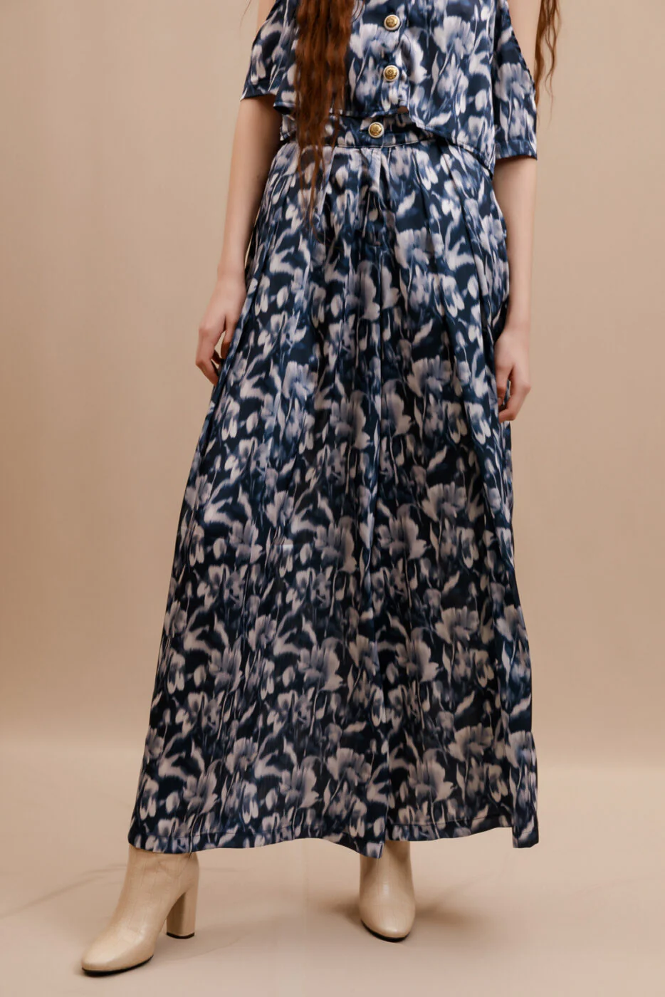 Hakan Pants Printed Blue - Image 3