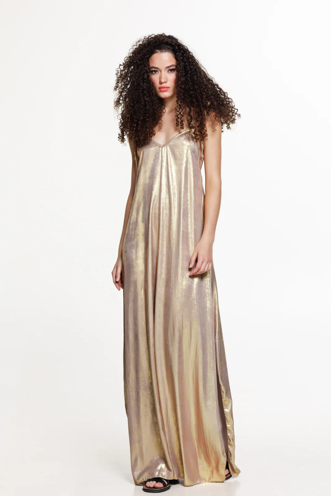 Hastin Dress Gold - Image 3