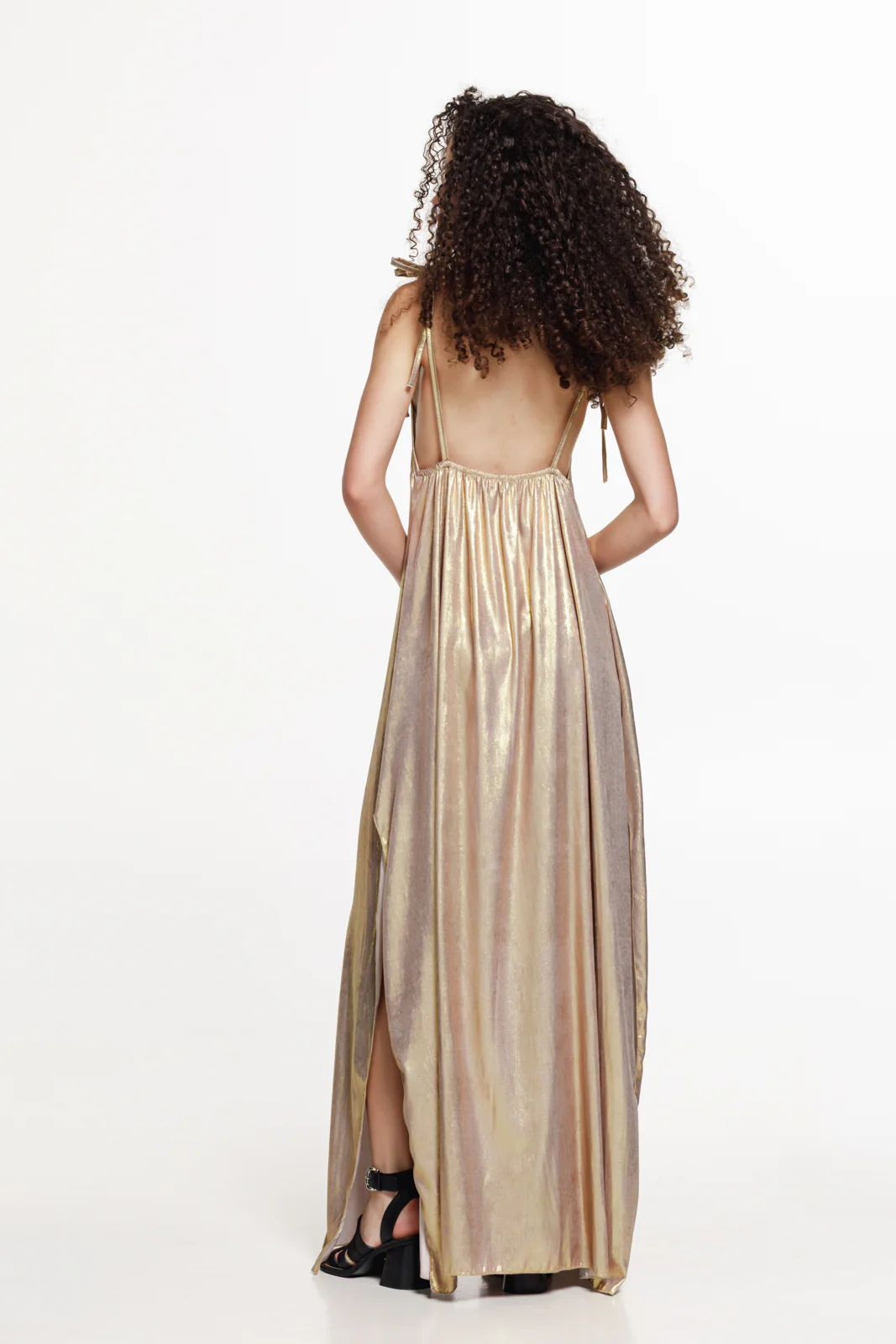Hastin Dress Gold - Image 4