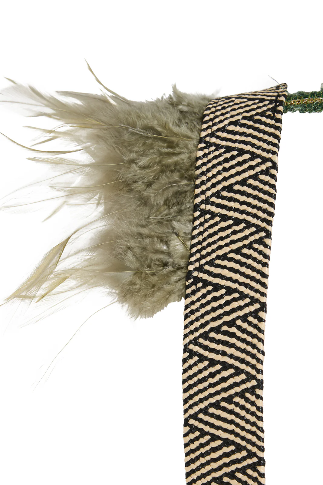Sachit Feathered Vest Green - Image 7