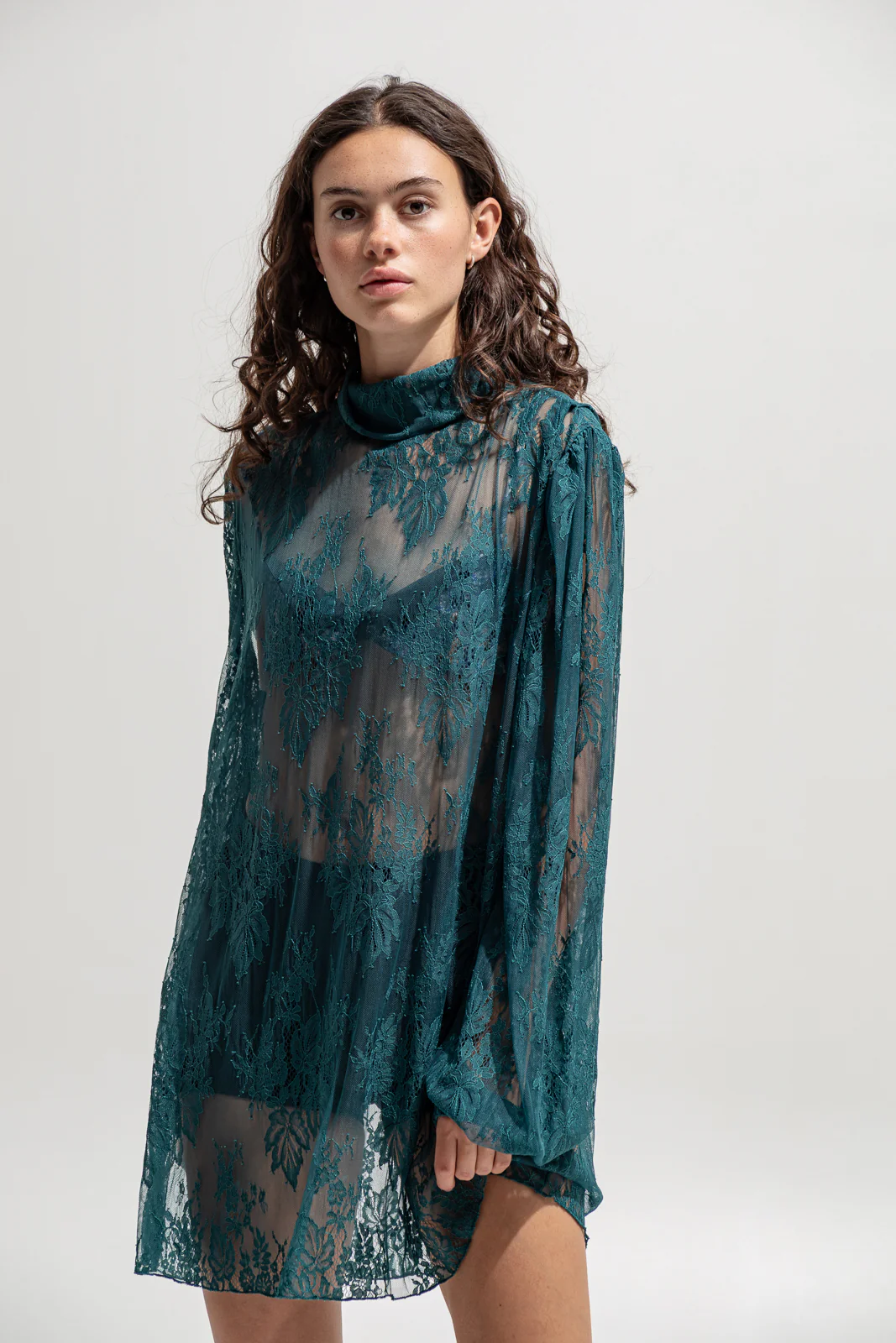 Kai Top Dress Teal Blue - Image 4