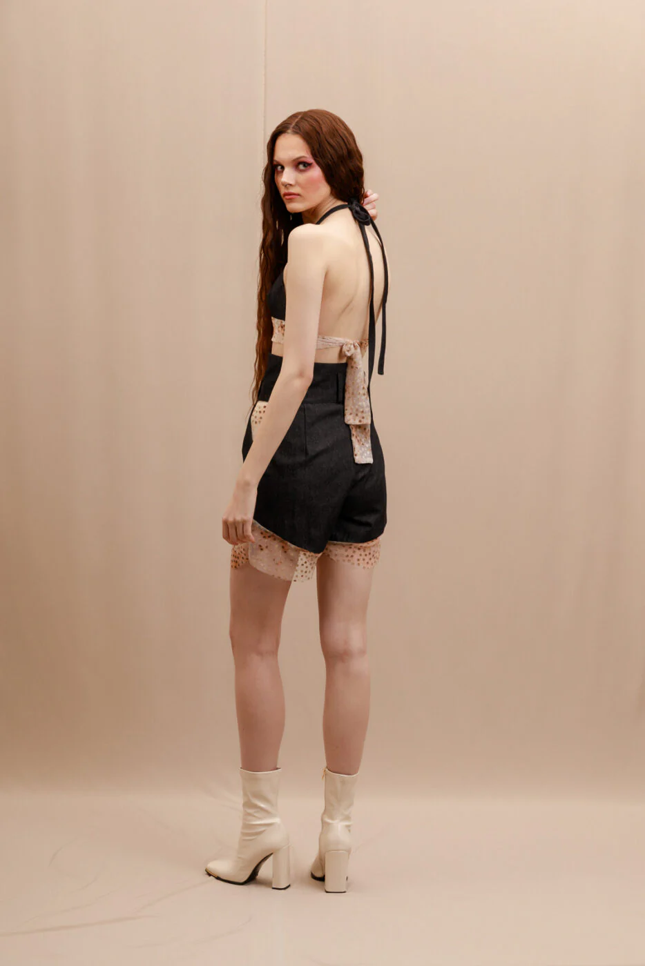 Leyti Shorts Denim Black - Image 5