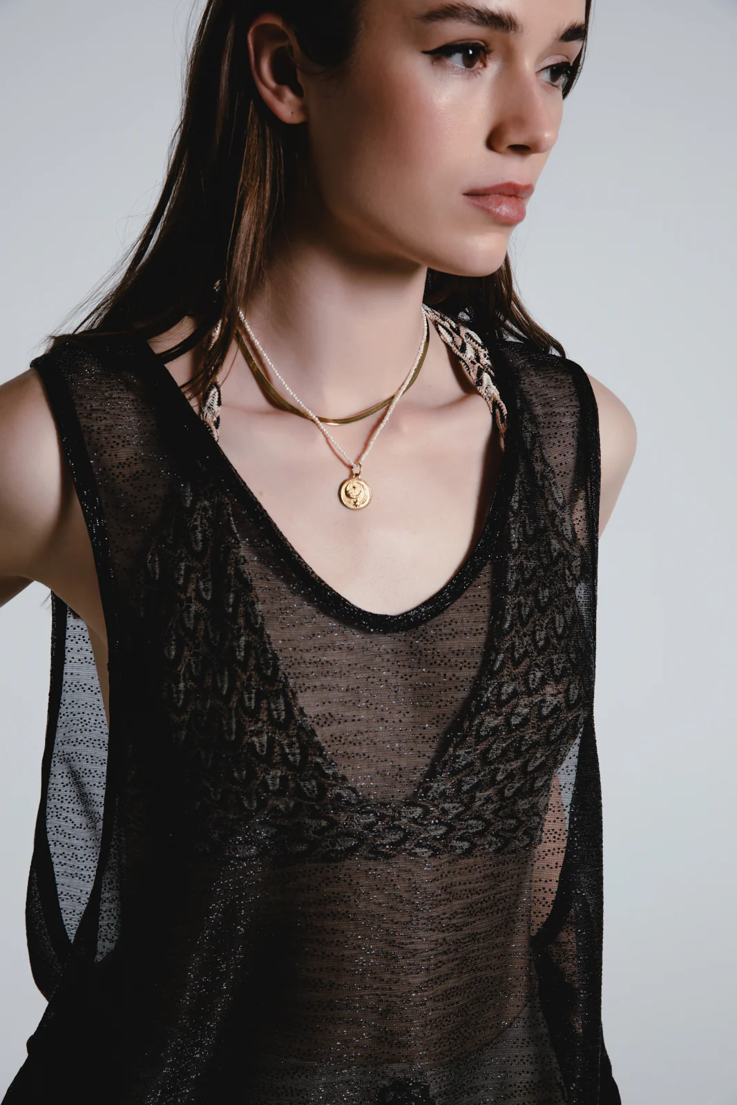 Lye Tank Top Black