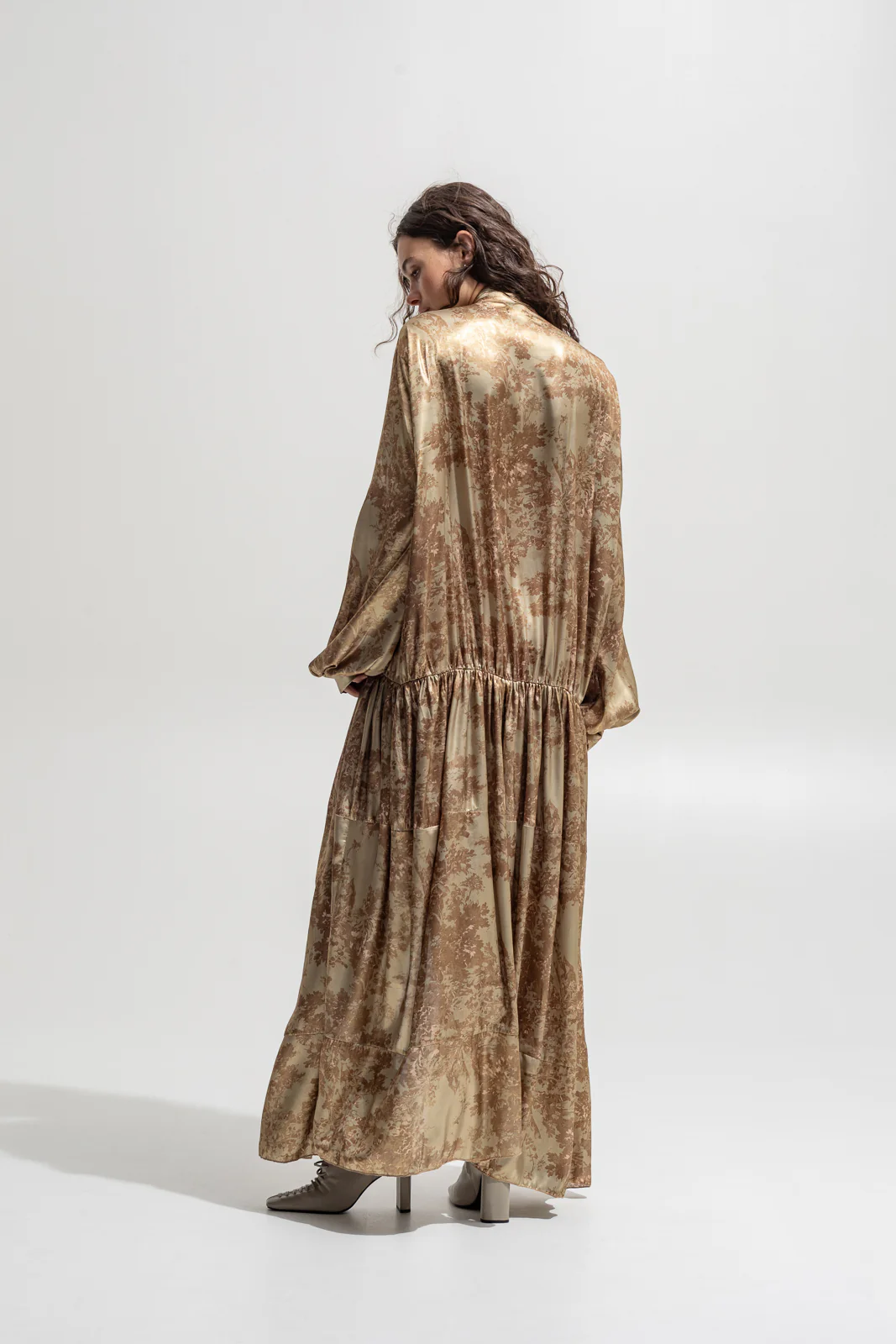 Mahala Dress Printed Sage Green - Image 4