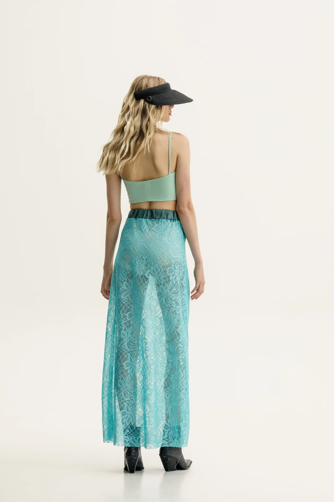 Makya Skirt Aqua Blue - Image 3