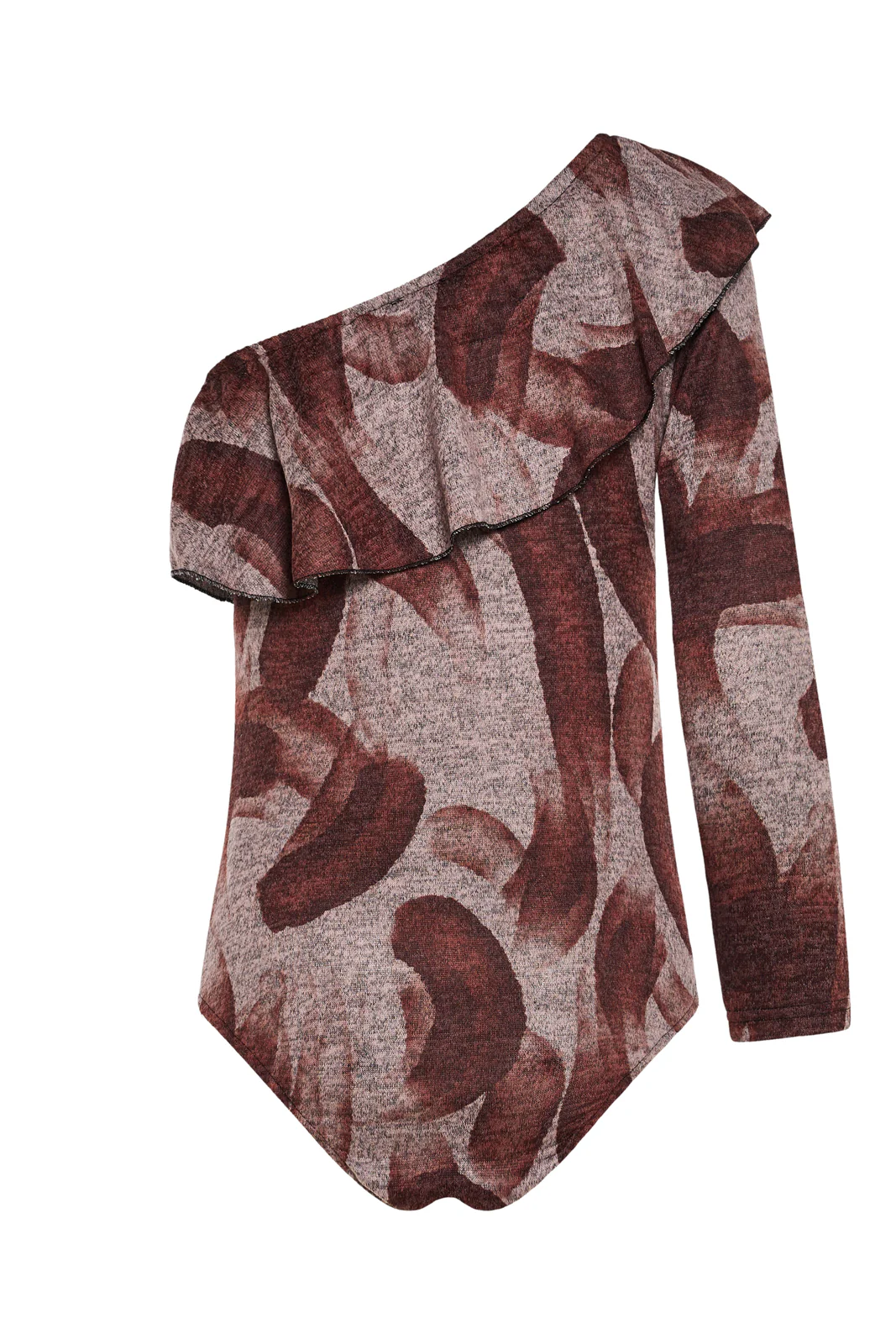 Mancato Bodysuit Printed Rosewood - Image 3