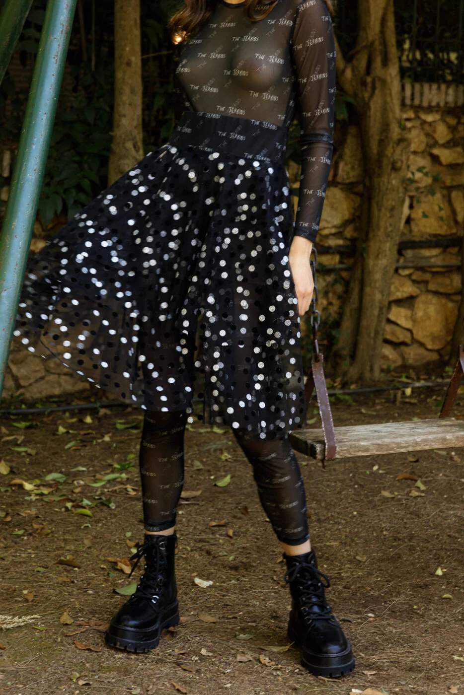 Mariya Tulle Skirt Black - Image 3