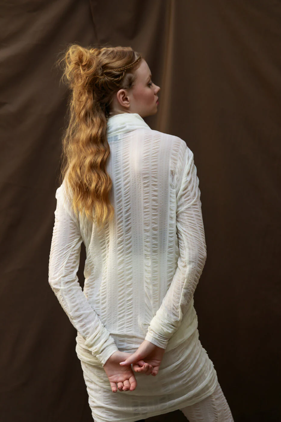 Mona Turtleneck Top Off-white - Image 3