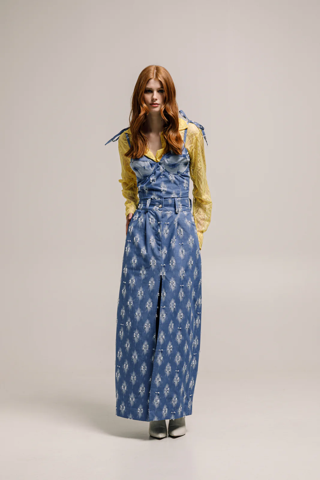 Nadra Skirt Denim Blue - Image 5