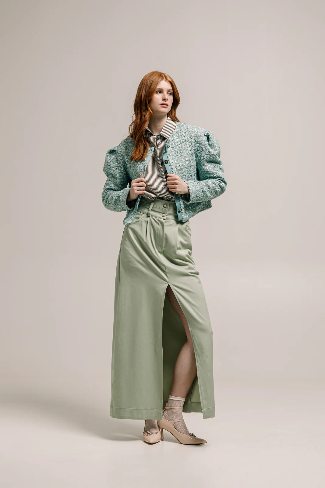 Nadra Skirt Mint - Image 4