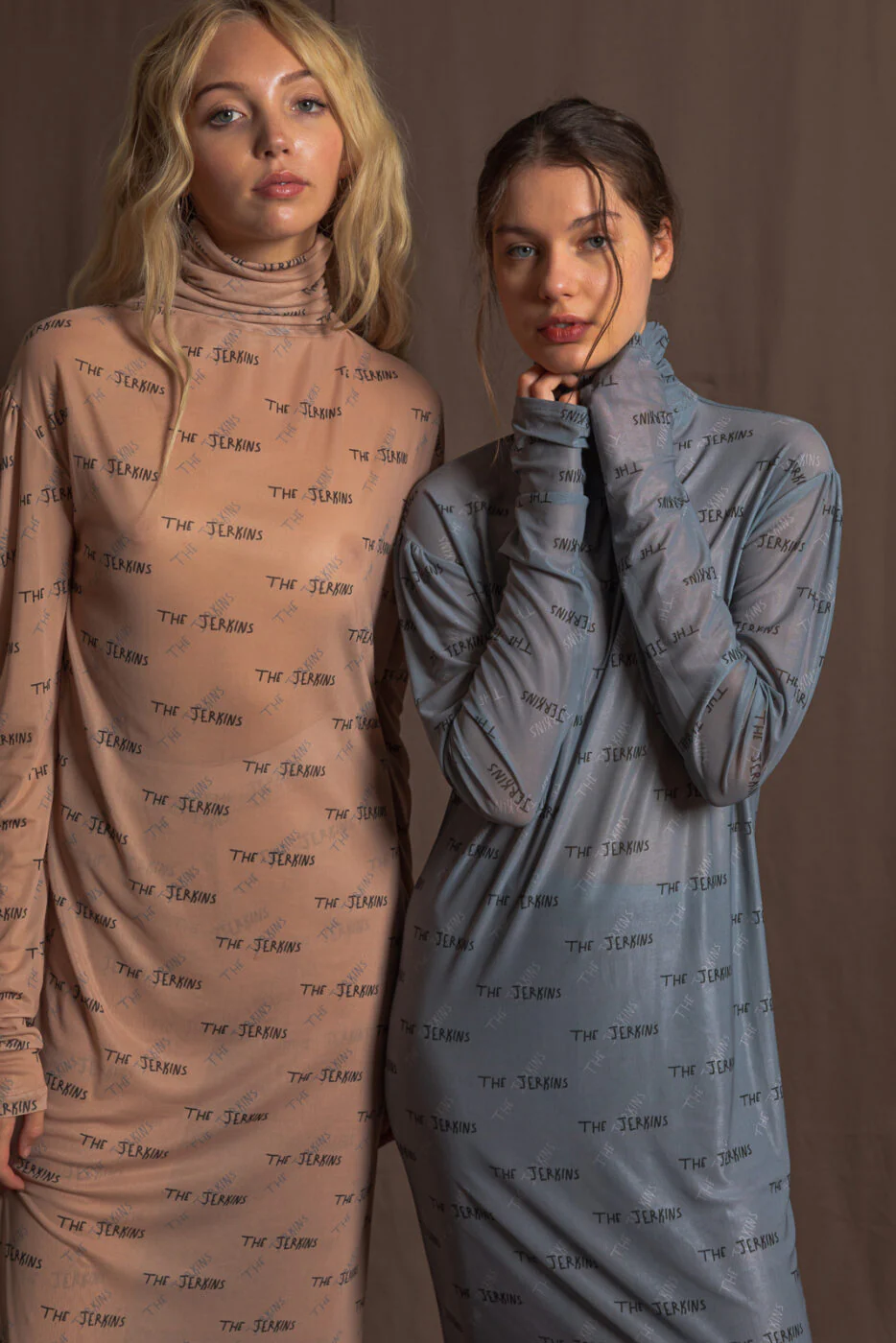 Olathe Logo Dress Printed Grey - Image 4