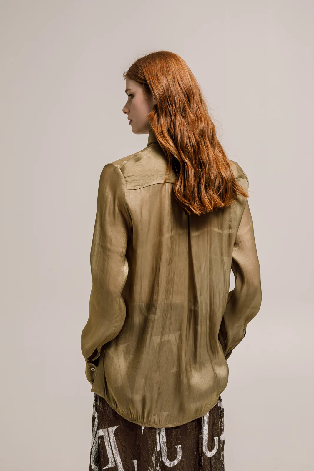 Olina Shirt Army Green - Image 3