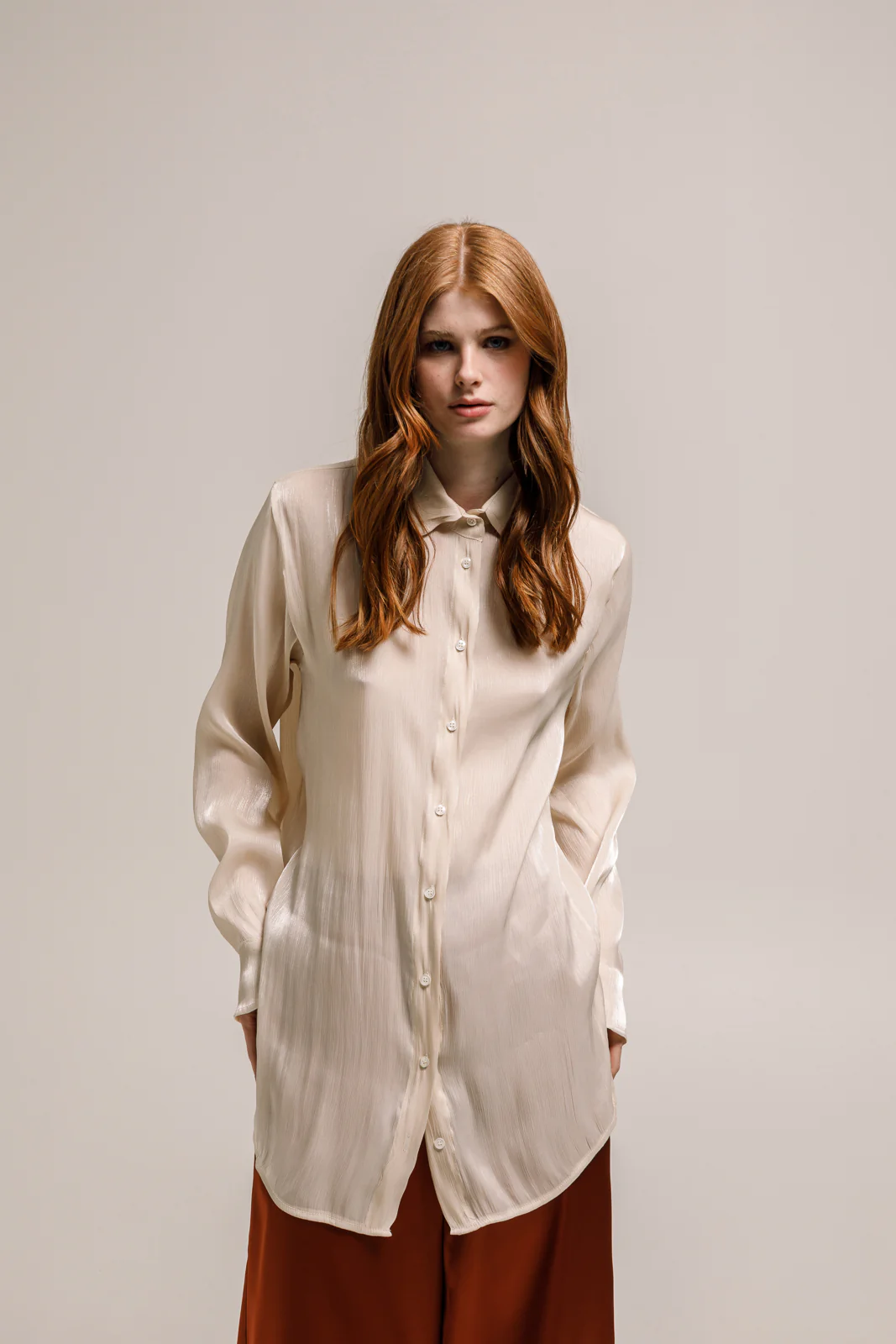 Olina Shirt Cream - Image 2