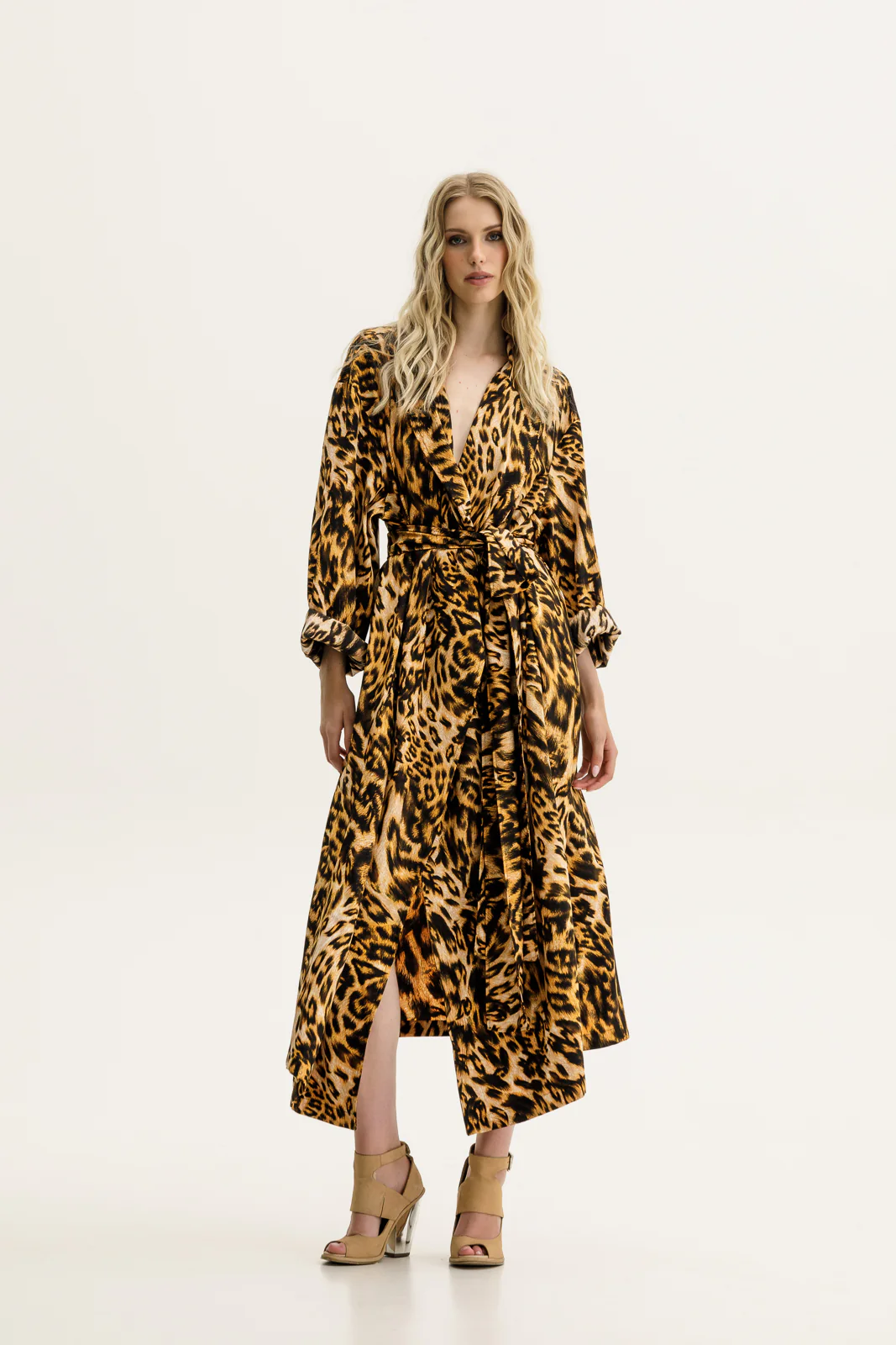 Pacho Robe Printed Copper - Image 3