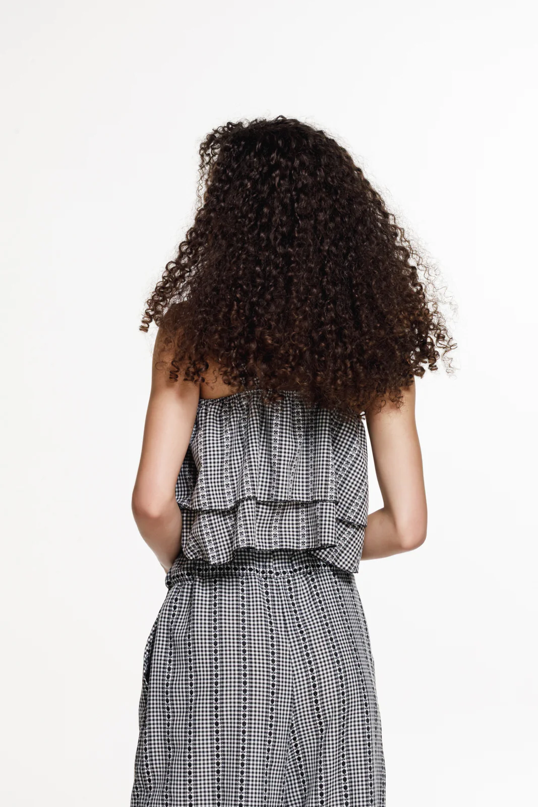 Pat Top Plaid Black - Image 4