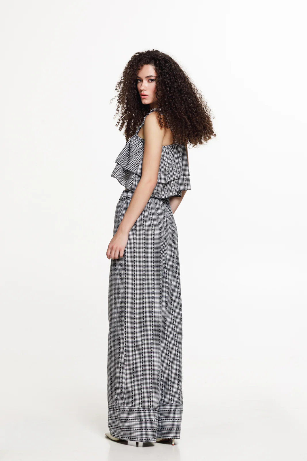 Pilan Pants Plaid Black - Image 4