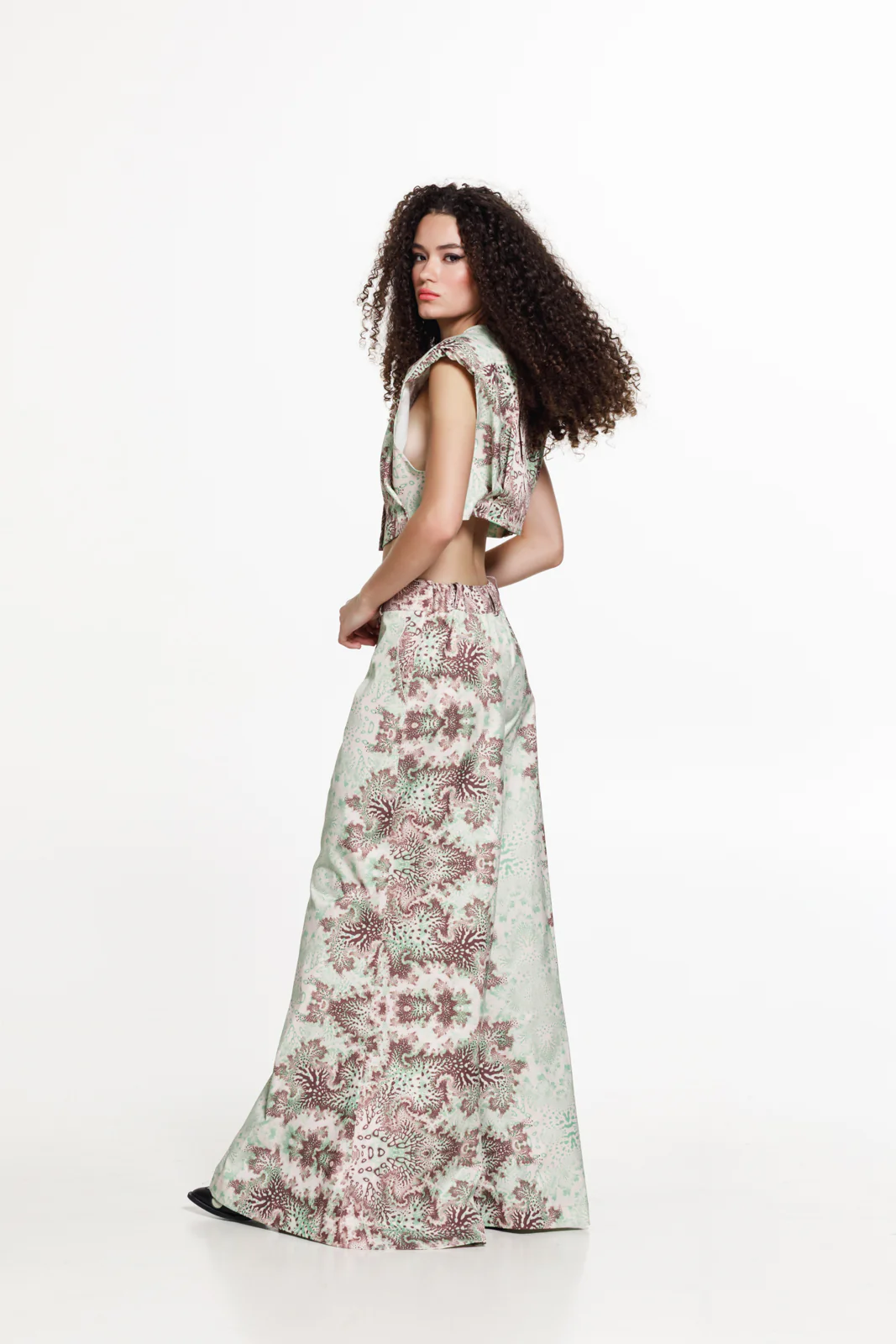 Raisa Pants Printed Green - Image 3
