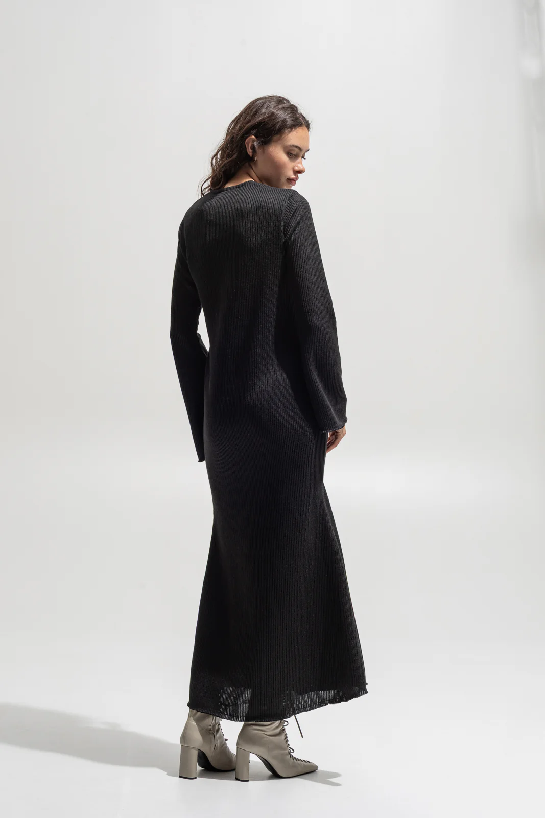 Rowtag Dress Black - Image 5