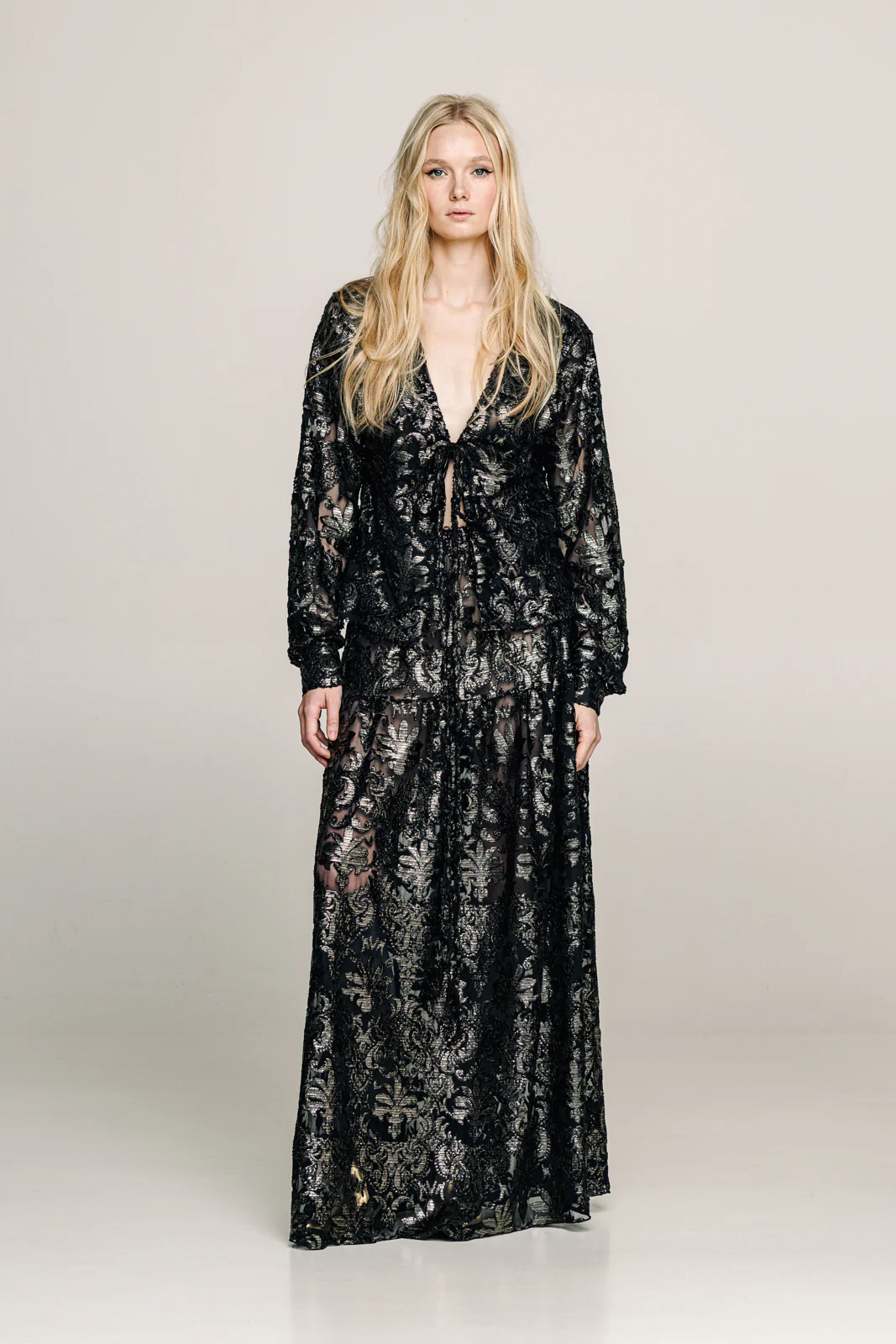Sakima Shirt Embroidered Gold - Image 4