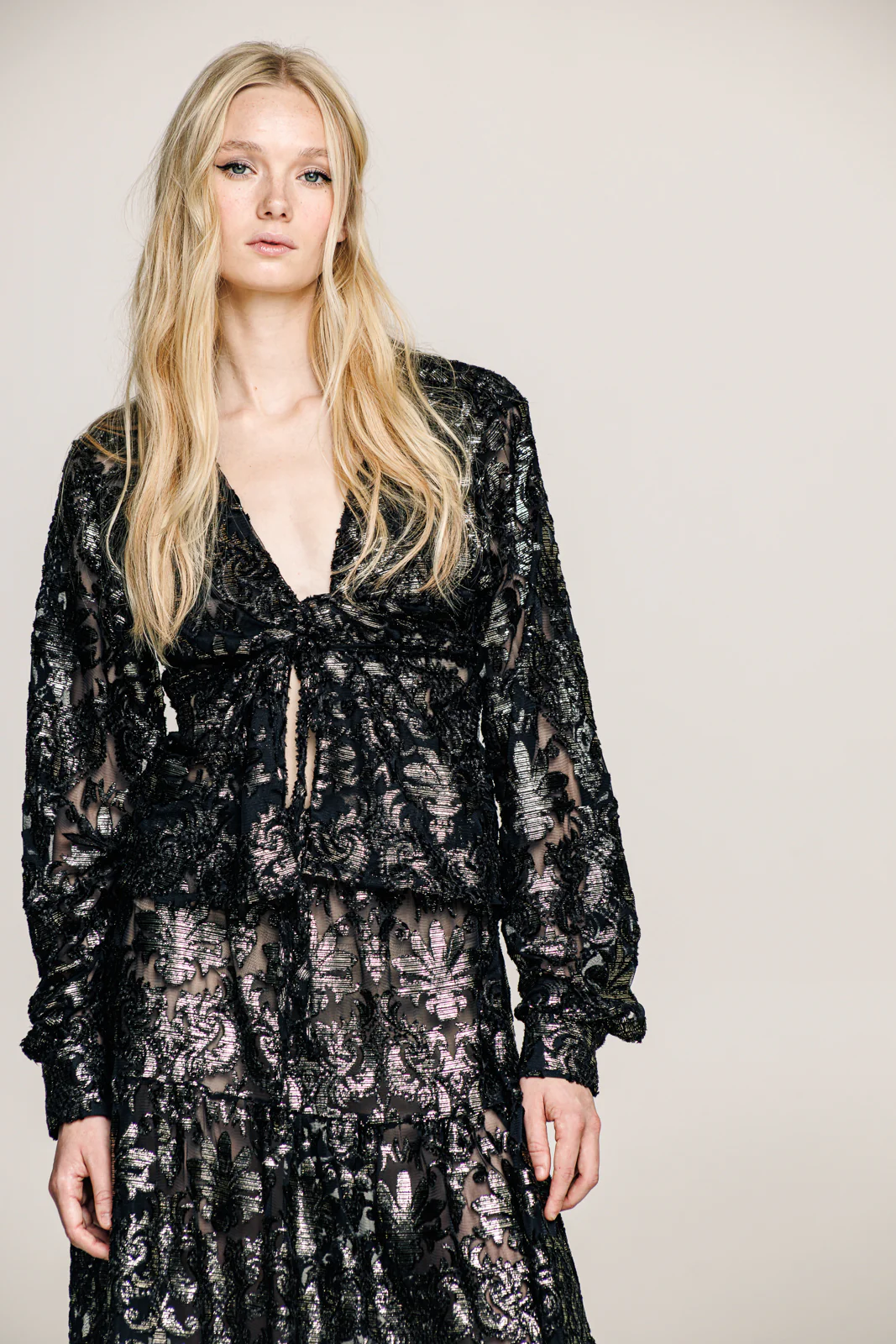 Sakima Shirt Embroidered Gold - Image 5
