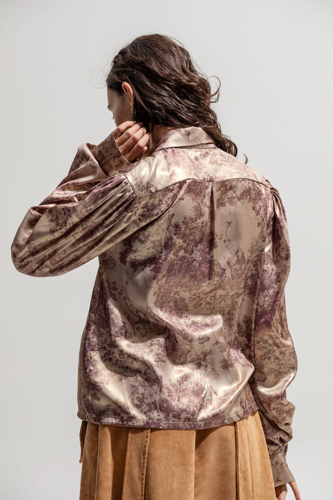 Salish Shirt Printed Purple - Image 5