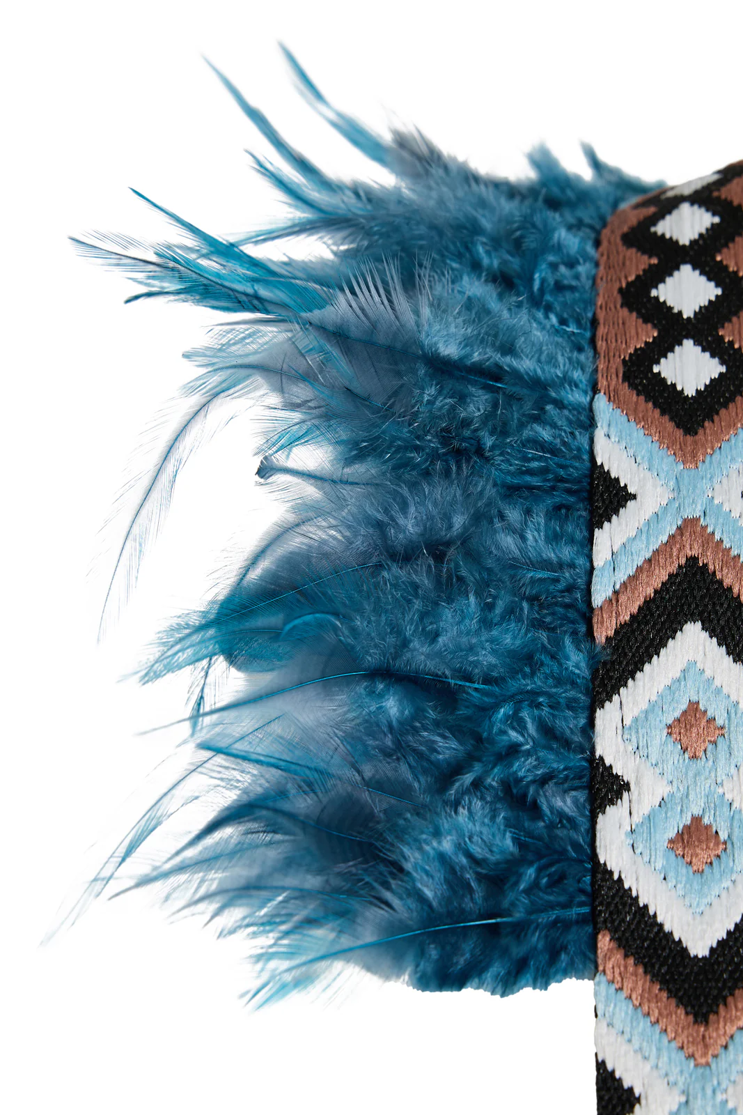 Annawon Feathered Vest Blue - Image 7