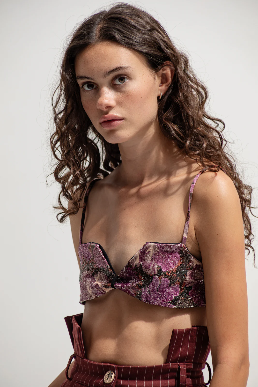 Tadi Brallete Printed Purple - Image 3