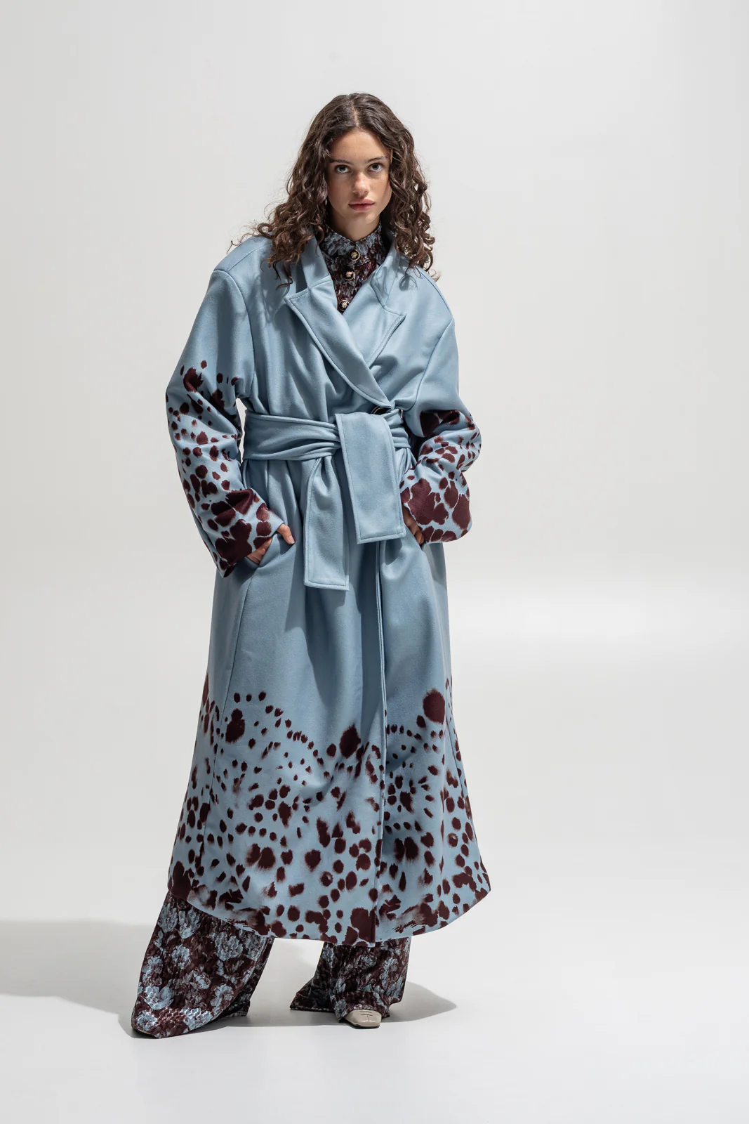 Tawana Coat Light Blue - Image 4